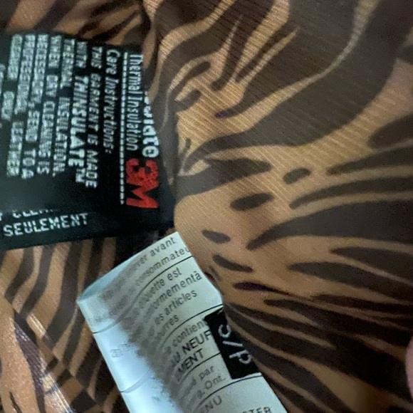 Black Danier leather ladies 2 in 1 Jacket - Picture 3 of 3